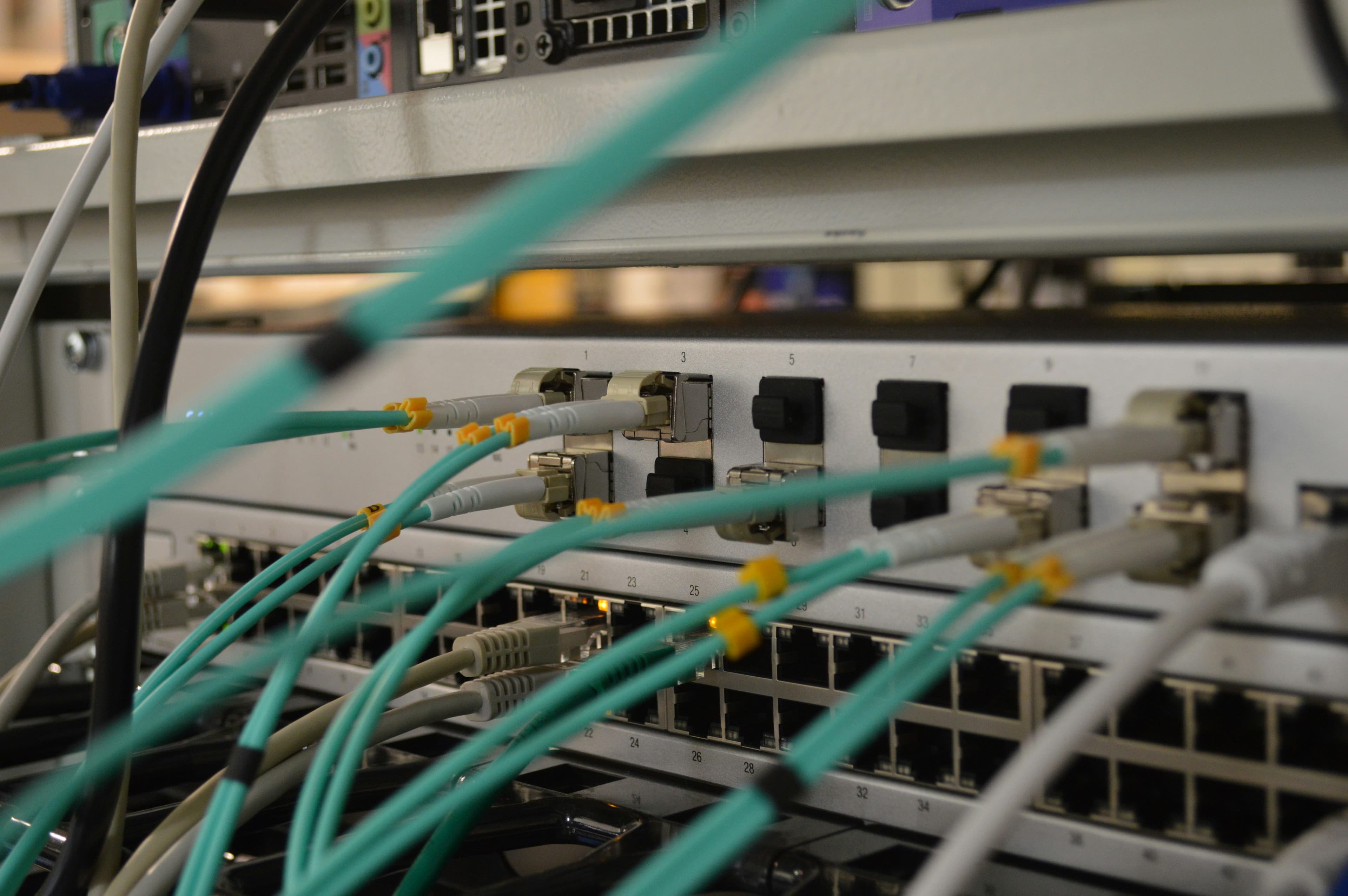 Professional Network Switch Installation